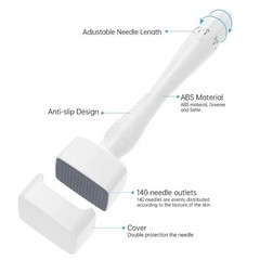 Derma Stamp Adjustable Micro Needle Derma Roller 0.25 mm for Beard Growth Face