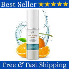 Sun Coast Sciences Total Package Serum w/ Vitamin C Hyaluronic Acid Tri 1 pack