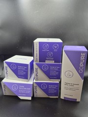 4 GoPure Sculpt & Tone Arm Creams 3.4 Oz. & Belly & Butt/Thigh Cream (6 Total)