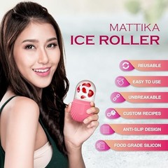 Ice Roller for Face and Eye Glow Natural Skincare Face Ice Roller