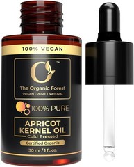 organic forest Apricot Kernel Oil | Moisturizer for Oily Skin | Cold Pressed
