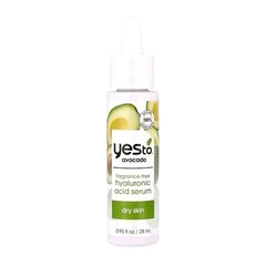 Yes To Avocado Fragrance Free Dry Skin Hyaluronic Acid Serum 0.95oz