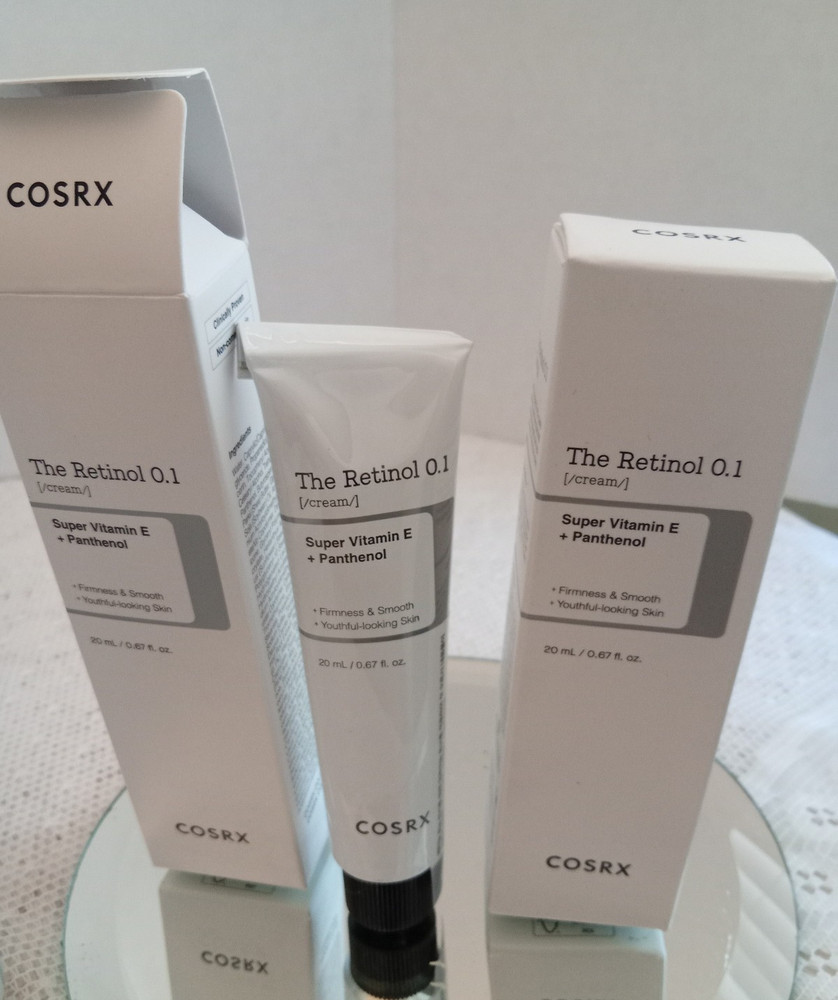 Lot of 2 COSRX – The Retinol 0.1 Cream 20ml / 0.67 fl oz. Firmness & Smooth NIB
