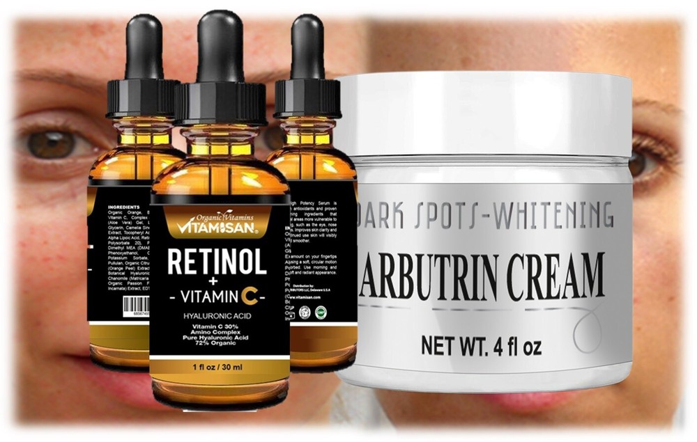 Dark Skin Whitening Lightening Ultra Brightening Serum Dark Spot Bleaching Cream