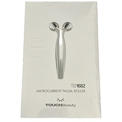 Touch Beauty TB1682 Microcurrent Face Massager Roller Clear Toxins NEW SEALED