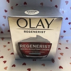 Olay Regenerist Micro-Sculpting Cream Face Moisturizer Fragrance-Free