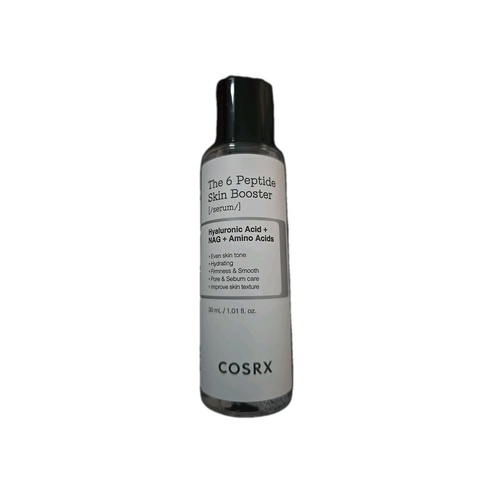 COSRX The 6 Peptide Skin Booster Serum 1fl.oz./30ml Travel Size NWOB