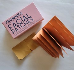 Frownies Facial Patches for Forehead & Between Eyes, Smooths Fine Wrinkles 144pc