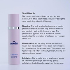 Love Saranghae Calm Glow Snail Mucin Serum 96 Hydrating Facial Essence Korean