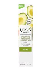 Yes To Avocado Fragrance Free Dry Skin Hyaluronic Acid Serum 0.95oz ~ New