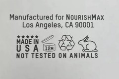 Nourish Max Eye Cream Infused Diamond Extract Fades Lines Dark Circles Unisex