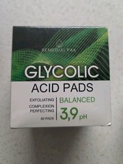 Remedial Naturals GLYCOLIC ACID PADS Alcohol Free 60 Pads Exp 06/2026