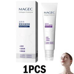 5PCS Magec Collagen Fullerene Neck Cream Firming Tightening containing Roller