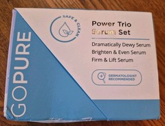 GoPure Power Trio Serum Set Exp. 10/26 New In Box