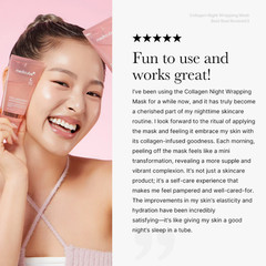 Medicube Collagen Overnight Wrapping Peel Off Facial Mask Pack FREE SHIPPING