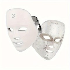 Red Light Therapy Mask 7-Color LED Face Mask Light Therapy Device with 850nm