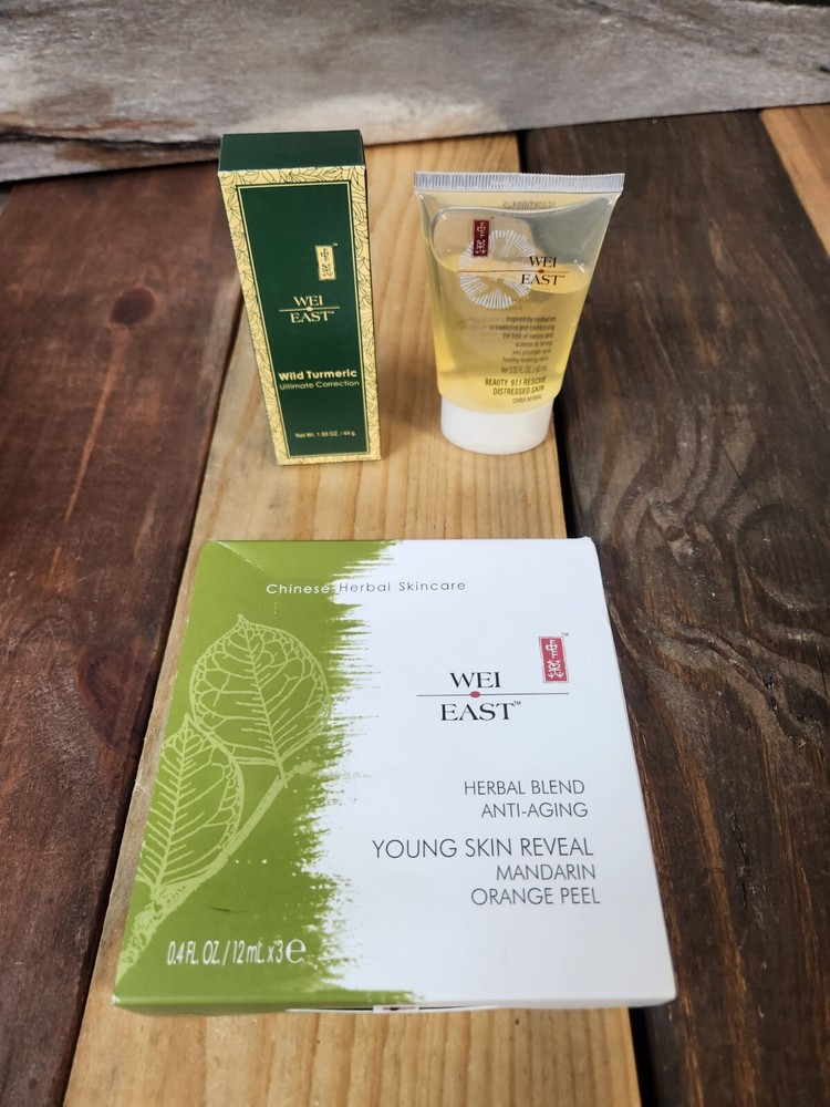 Wei East China Herbal Young Skin Reveal Mandarin Orange Peel Turmeric 911 Resue