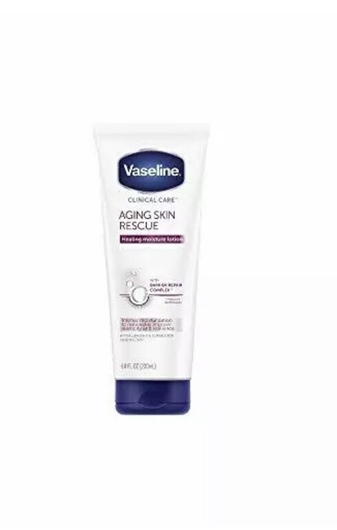 (1) Vaseline Clinical Care Aging Skin Rescue Lotion 6.8 fl oz