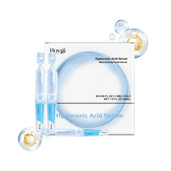 30PCS 5% Hyaluronic Acid Serum Vials – Moisturizing, Firming, Single-Use Tubes