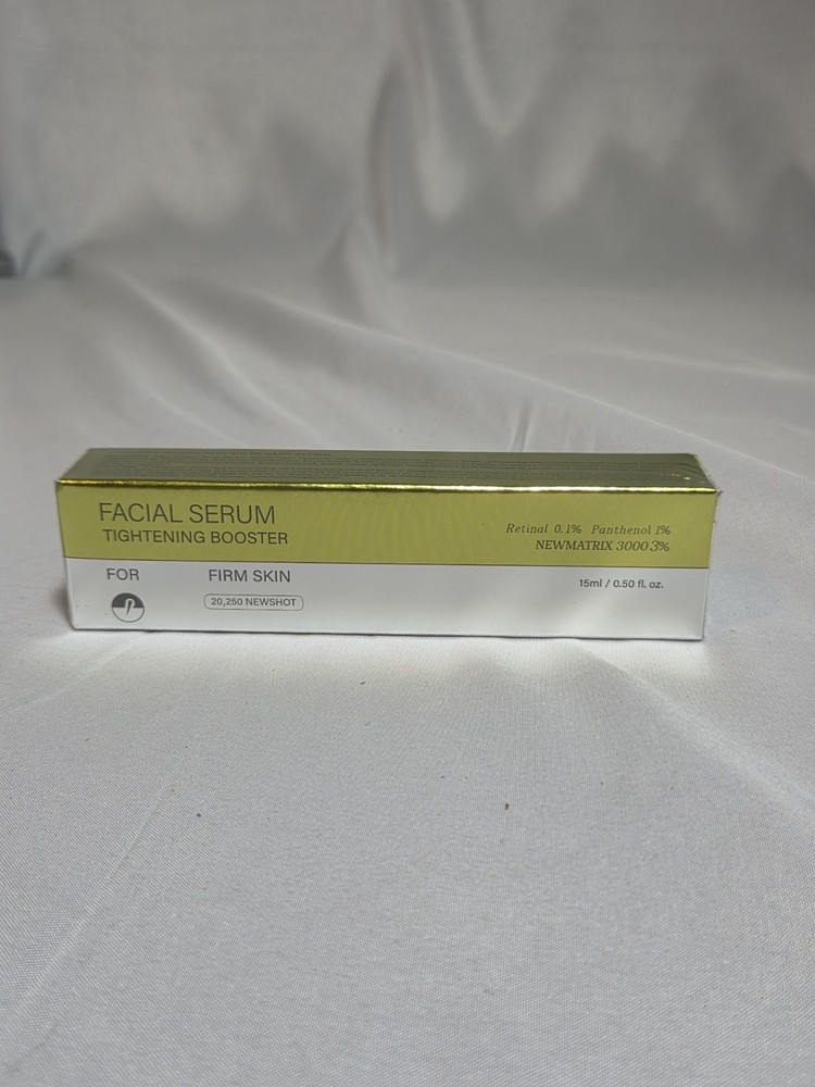 NEWSHOT Facial Serum Tightening Booster Firming Retinal Panthenol 15ml in Wrap