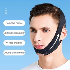 V Line Lifting Mask – Double Chin Reducer & Face Slimming Strap Belt for Men