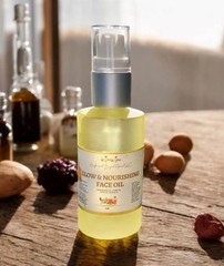 Organic Super Moisturizing Face Oil, Frankincense, Castor, Jojoba & Rosehip Oil