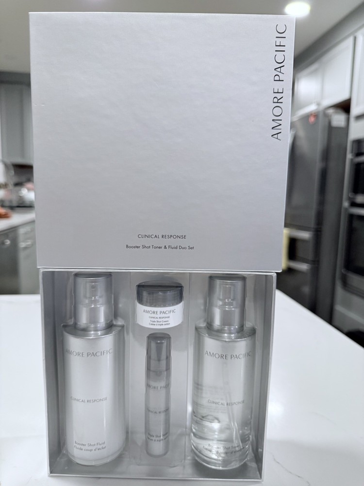 New AmorePacific Clinical Response Duo Set 130ml + 130ml + Gift Korean cosmetics