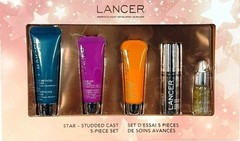Lancer The Method Star Studded 5 PC Set Skincare Peptide Drops Booster Eye