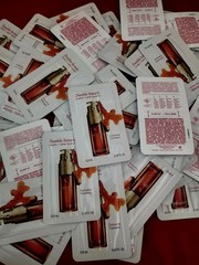 60 CLARINS Double Serum samples 0.9ml / 0.03oz. 60 days supply.