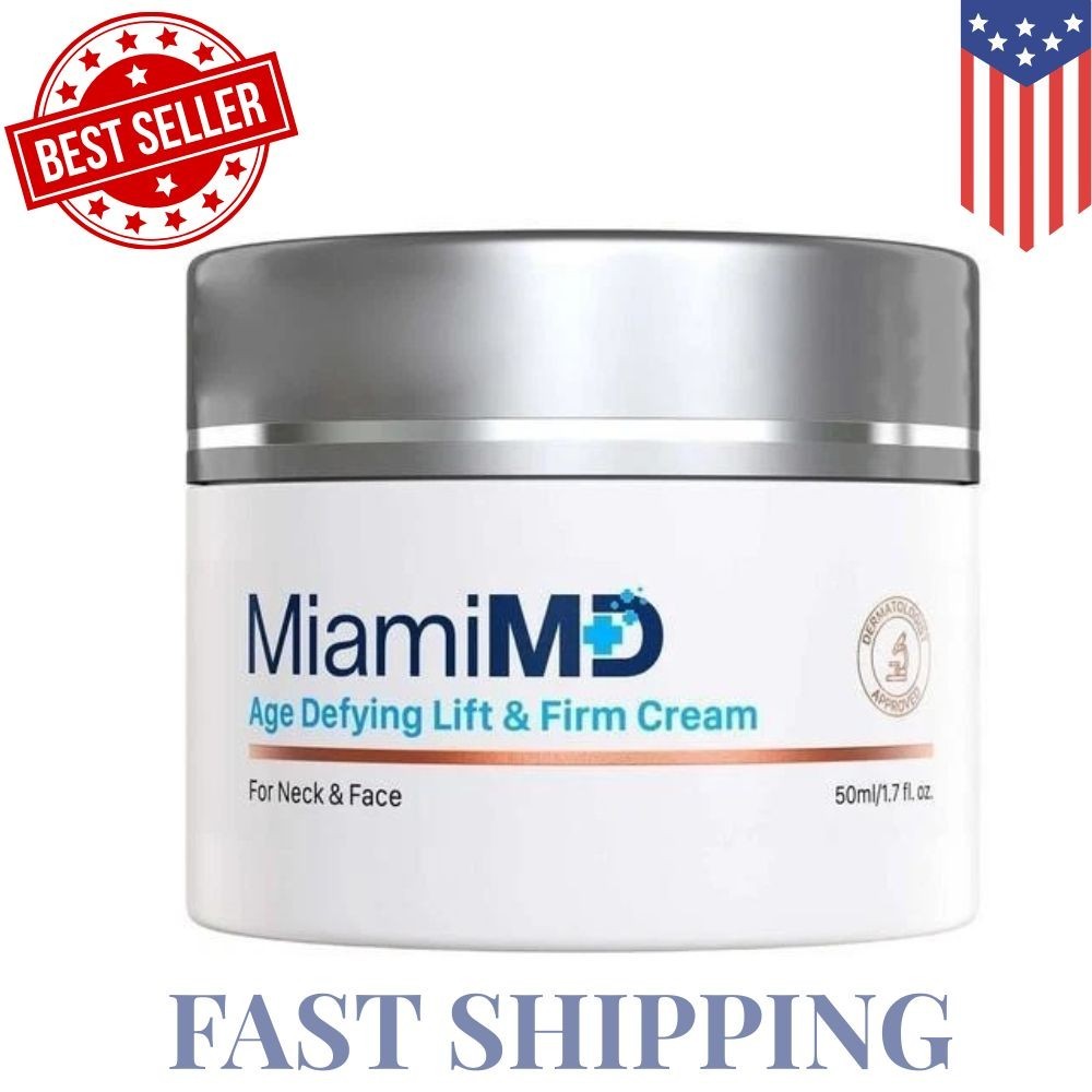MiamiMD (Miami MD) Age Defying Lift & Firm Cream For Neck And Face – 50ml/1.7OZ