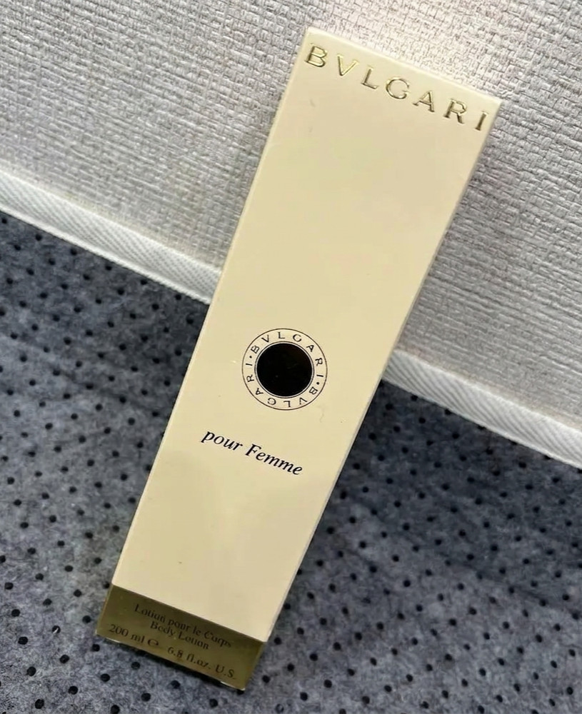 BVLGARI Pour Femme Body Lotion 200ml 6.8 fl oz Body Milk with Box Sealed
