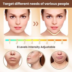 Electric V Face Lifting Device Photon Therapy Double Chin Remove Facial Massager