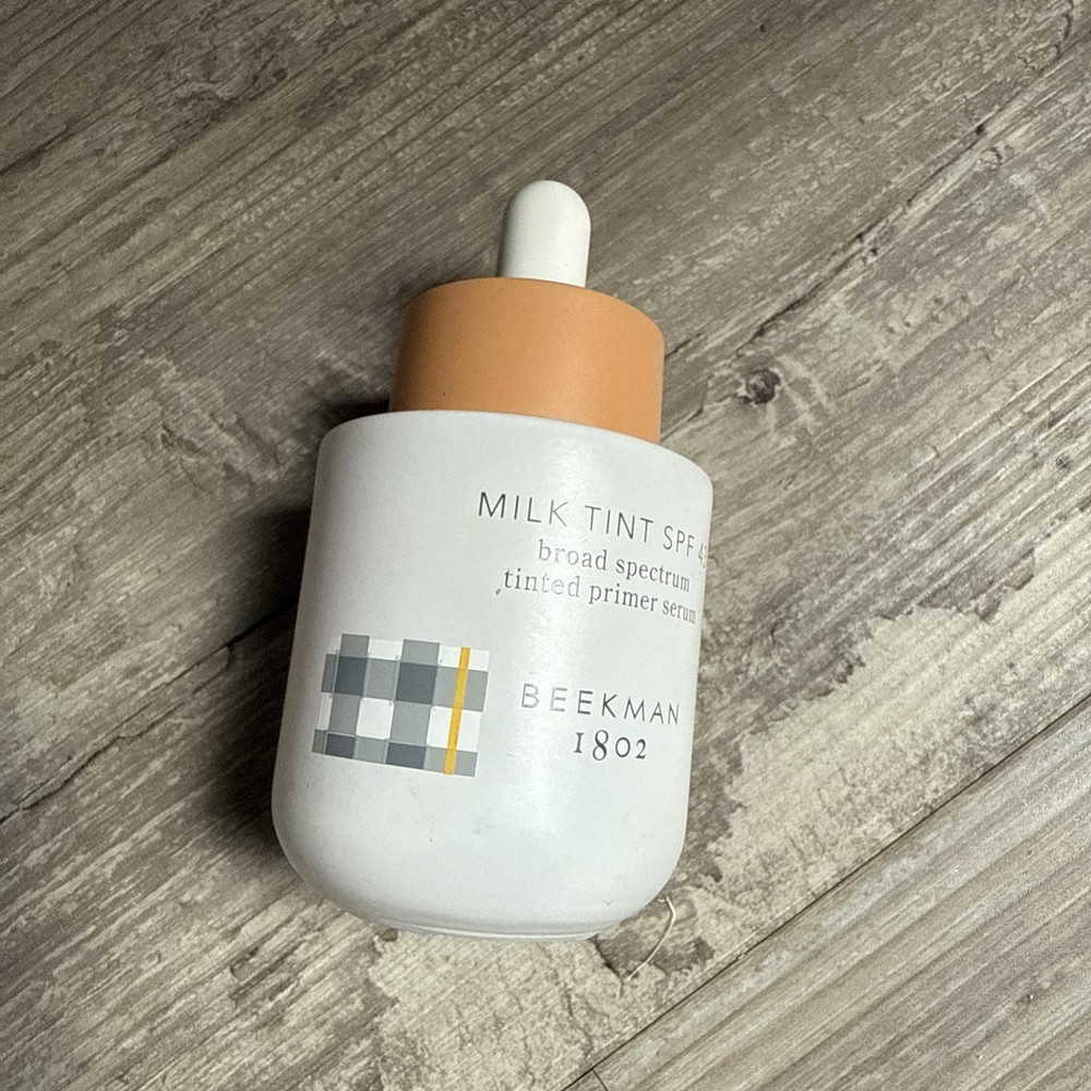 Beekman 1802 Milk Tint SPF 43 Tinted Primer Serum Tan 1.0 fl. oz. NEW IN BOX