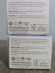2x GOPURE Neck Firming Cream For Tightening and Lift 1.7oz EXP 07/2027