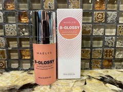 Bundle 2 Maelys B-GLOSSY Smoothing Body Serum Travel Size 0.33oz each MAËLYS