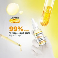 Garnier Bright Complete 30x Vitamin C Booster Serum 15ml Pack of 2 New
