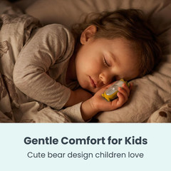 Glowco Calmcarry Mini Bear Kids Sleep Aid Device – Handheld Microcurrent Relaxat