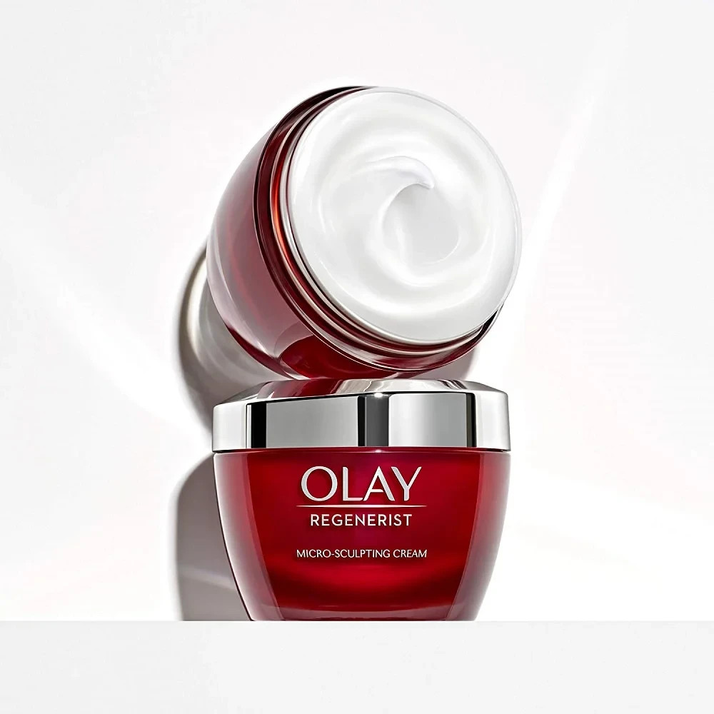2 Pack! Olay Regenerist Micro-Sculpting Cream Anti Aging Moisturizer 1.7oz