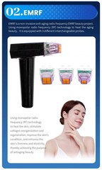 3 in 1 Wrinkles Firming Acne Scars Skin Tightening Facial Lifting Beauty Machine