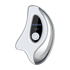 Red Light Electric Gua Sha Device with Heat Vibration Face Neck Lifting Massager