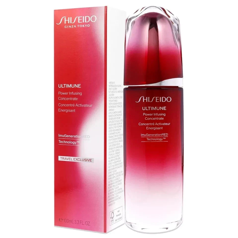 SHISEIDO ULTIMUNE Power Infusing Concentrate 100ML MAX Strength 3.3oz New