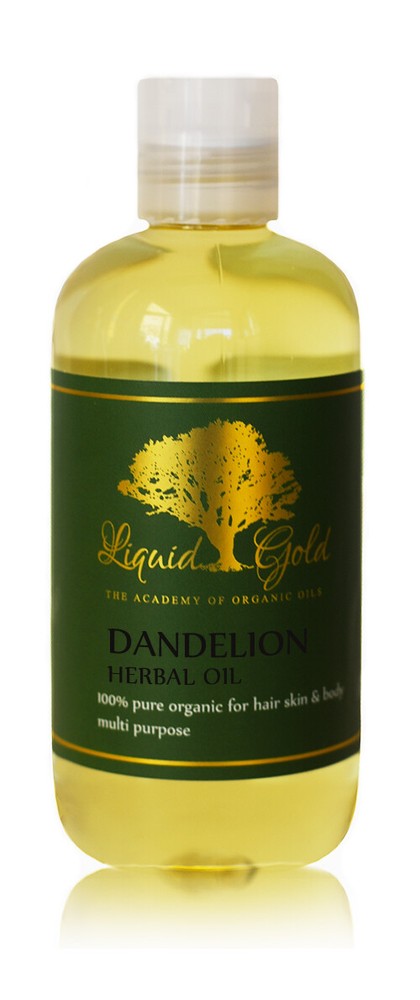 8 oz PREMIUM DANDELION HERBAL INFUSED OIL PURE ORGANIC ALL NATURAL SKIN CARE