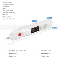 Beauty Monster Plasma Pen Fibroblast Eye Skin Care Scar Freckle Moles Removal