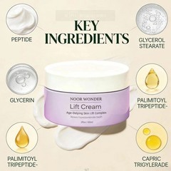 Noor Wonder Lift Cream Anti-Wrinkle Firming Anti-Aging Skin Care 60ML