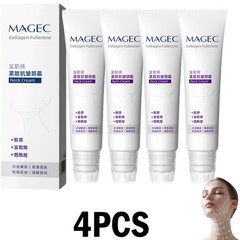 5PCS Magec Collagen Fullerene Neck Cream Firming Tightening containing Roller