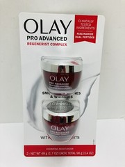 Olay Pro Advanced Regenerist Complex 2 Pack 1.7 Oz Moisturizer+antioxidants