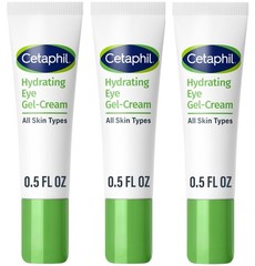 3 PACK – Cetaphil Hydrating Eye Gel-Cream, With Hyaluronic Acid, 0.5 Fl oz,