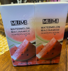 Pack of 2 ~ Watermelon Niacinamide Moisturizing Serum 1.69 oz Each ~ Exp 10/28