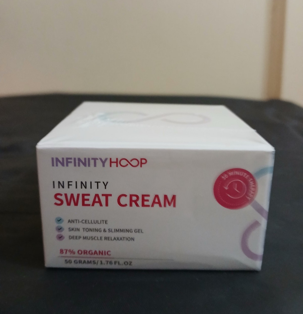 Infinity Hoop Sweat Cream Anti-Cellulite Slimming & Toning Cream 1.76 fl. oz NEW