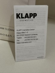 Klapp C Pure Foam Cleanser 6.8 Fl Oz